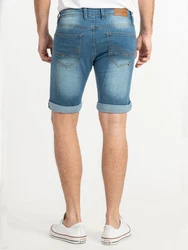 Rock Creek Jeansshorts Herren Bermuda Blau (H-374)