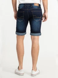 Rock Creek Jeansshorts Herren Bermuda Blau (H-374)