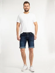 Rock Creek Jeansshorts Herren Bermuda Blau (H-374)