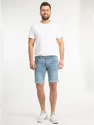 Rock Creek Jeansshorts Herren Bermuda Blau (H-374)