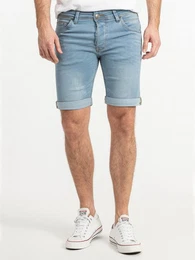 Jeansshorts Herren Shorts Bermuda Blau H-374