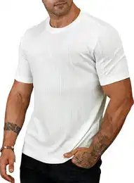 Muscleshirt T-Shirts fr Herren Hemd Herren Kurzarm Sport Tshirts Herren Sommer (T-shirts, T-shirts)