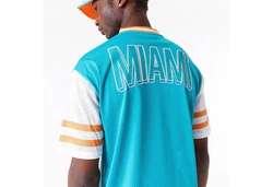 New Era T-Shirt NFL Miami Dolphins WRDMR weiß/aqua