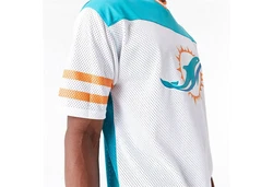 New Era T-Shirt NFL Miami Dolphins WRDMR weiß/aqua