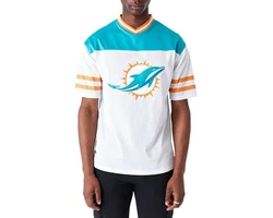 New Era T-Shirt NFL Miami Dolphins WRDMR weiß/aqua