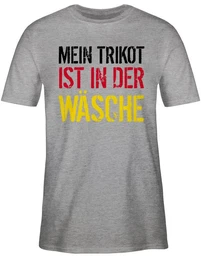T-Shirt Mein Trikot ist in der Wsche, Deutschland Germany 2026 Fussball WM Fanartikel