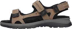Waldläufer Sandale H-Taro Khaki/Beige/Braun/Dunkelbraun