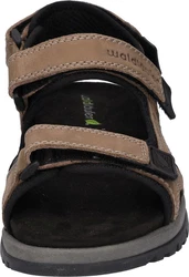 Waldläufer Sandale H-Taro Khaki/Beige/Braun/Dunkelbraun