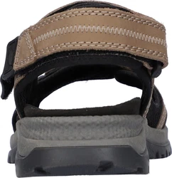 Waldläufer Sandale H-Taro Khaki/Beige/Braun/Dunkelbraun