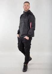 Alpha Industries Anorak TT Anorak LW Grau/Dunkelgrau/Dunkelblau/Schwarz/Dunkelrot/Lila