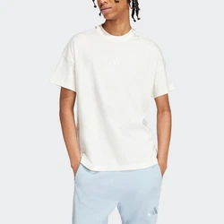 ADIDAS SPORTSWEAR Funktionsshirt 'ALL SZN' Weiß/Creme/Khaki/Hellblau