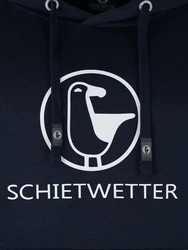 Schietwetter Kapuzenpullover Herren Dunkelblau