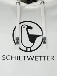 Schietwetter Kapuzenpullover Herren Silber/Weiß/Creme/Grau