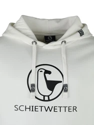 Schietwetter Kapuzenpullover Herren Silber/Weiß/Creme/Grau