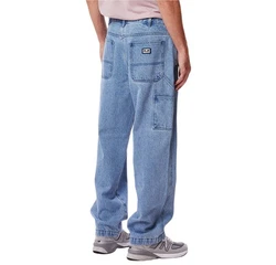 OBEY Relax-fit Jeans Hose Hardwork Carpenter Denim light indigo