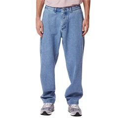 OBEY Relax-fit Jeans Hose Hardwork Carpenter Denim light indigo
