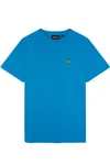 Lyle & Scott T-Shirt Plain Hellblau/Blau