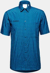 Mammut Outdoorhemd Lenni Shirt 1015 00301 blau/DEEP ICE-MARINE