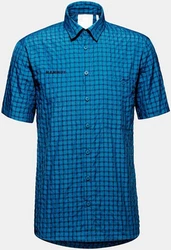 Mammut Outdoorhemd Lenni Shirt 1015 00301 blau/DEEP ICE-MARINE