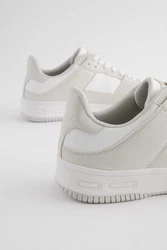 Next EDIT Tennisschuhe Sneaker Weiß/Grau/Beige/Creme