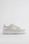 Next EDIT Tennisschuhe Sneaker Weiß/Grau/Beige/Creme