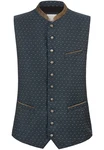 Stockerpoint Trachtenweste Hudson Dunkelblau/Blau/Hellblau/Grau