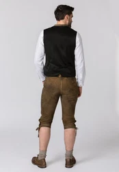 Stockerpoint Trachtenweste Hudson Khaki/Dunkelgrün/Dunkelbraun/Braun