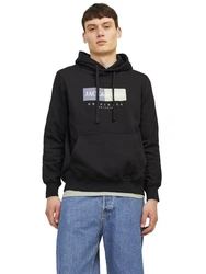 Jack & Jones Hoodie JOR Frederiksberg Hellblau/Schwarz/Beige/Braun