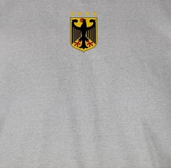 Shirtracer Rundhalsshirt Deutschland Wappen Germany Bundesadler Deutschland Adler 2024 Fussball EM Fanartikel 