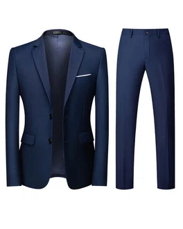 Allthemen Anzug Slim Fit Einreihig Businessanzug Allthemen Anzug Slim Fit Einreihig Businessanzug
