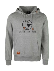 Schietwetter Kapuzenpullover Herren Lila/Grau/Silber/Hellgrau