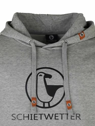 Schietwetter Kapuzenpullover Herren Lila/Grau/Silber/Hellgrau