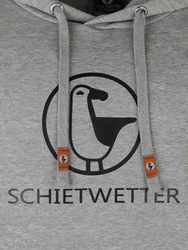 Schietwetter Kapuzenpullover Herren Lila/Grau/Silber/Hellgrau