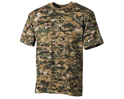 Max Fuchs AG T-Shirt Outdoor US T-Shirt digital woodland