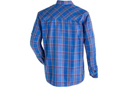 Maier Sports Funktionshemd Claas Herren Hemd OMBRE BLUE / BLUE CHECK