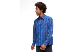 Maier Sports Funktionshemd Claas Herren Hemd OMBRE BLUE / BLUE CHECK