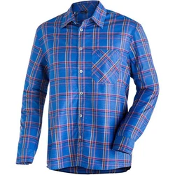 Maier Sports Funktionshemd Claas Herren Hemd OMBRE BLUE / BLUE CHECK