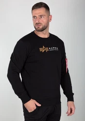 Alpha Industries Sweatshirt Alpha Label Sweater für Herren 