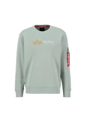 Alpha Industries Sweatshirt Alpha Label Sweater für Herren 