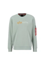 Alpha Industries Sweatshirt Alpha Label Sweater für Herren 