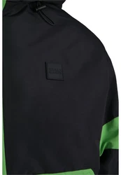 URBAN CLASSICS Herren 3-Tone Neon Mix Pull Over Jacket (1-St) Neon