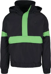 URBAN CLASSICS Herren 3-Tone Neon Mix Pull Over Jacket (1-St) Neon