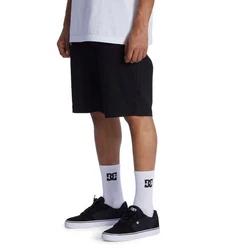 DC Shoes Chinoshorts Worker Relaxed Schwarz/Weiß/Dunkelblau