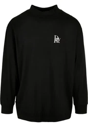 Langarmshirt Herren Prayor Black White Turtleneck Longsleeve (1-tlg)