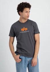 Alpha Industries Shirt T Rubber Dunkelgrau/Hellgrau/Grau
