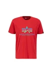 Alpha Industries T-Shirt Basic T Rainbow Reflective Regenbogen Alpha Industries T-Shirt Basic T Rainbow Reflective Regenbogen
