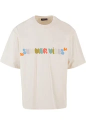 2Y Studios T-Shirt 2Y Summer Vibes Oversize Tee Weiß/Creme/Mischfarben/Grau