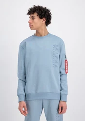 Alpha Industries Sweater Blau/Hellblau