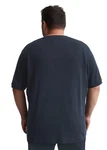 Marc O'Polo T-Shirt Bio-Baumwolle Dunkelblau/Schwarz