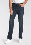 Levi's Straight-Jeans 501 Original Dunkelblau/Blau/Hellblau